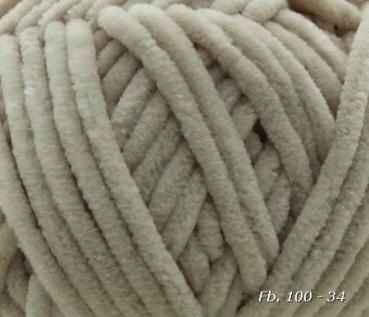 Preview: Chenille Baby - Farbe 100-34 .. Detailansicht